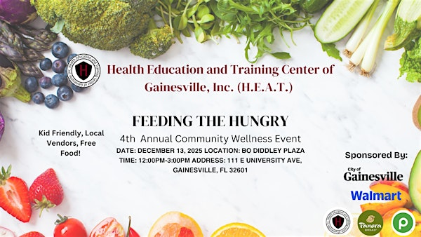 Feeding the Hungry Community Wellness Event | Bo Diddley Plaza