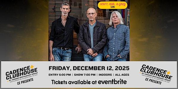 Scott, Rob & Greg of The Clarks | Cadence Clubhouse
