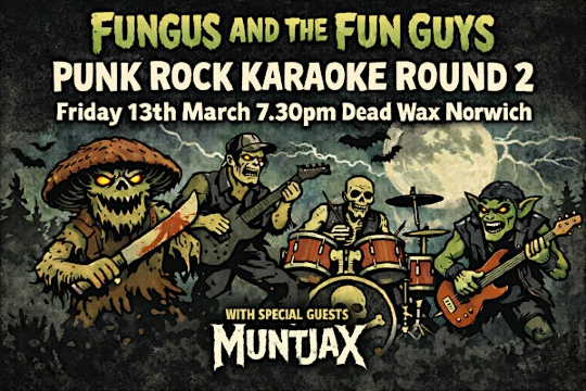 PUNK ROCK KARAOKE ROUND 2 | Dead Wax Norwich