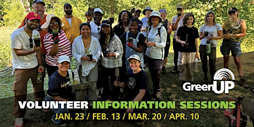Volunteer Information Session | GreenUP
