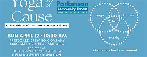 Yoga for a Cause - benefitting Parkinson Community Fitness | Fretboard Brewing Company