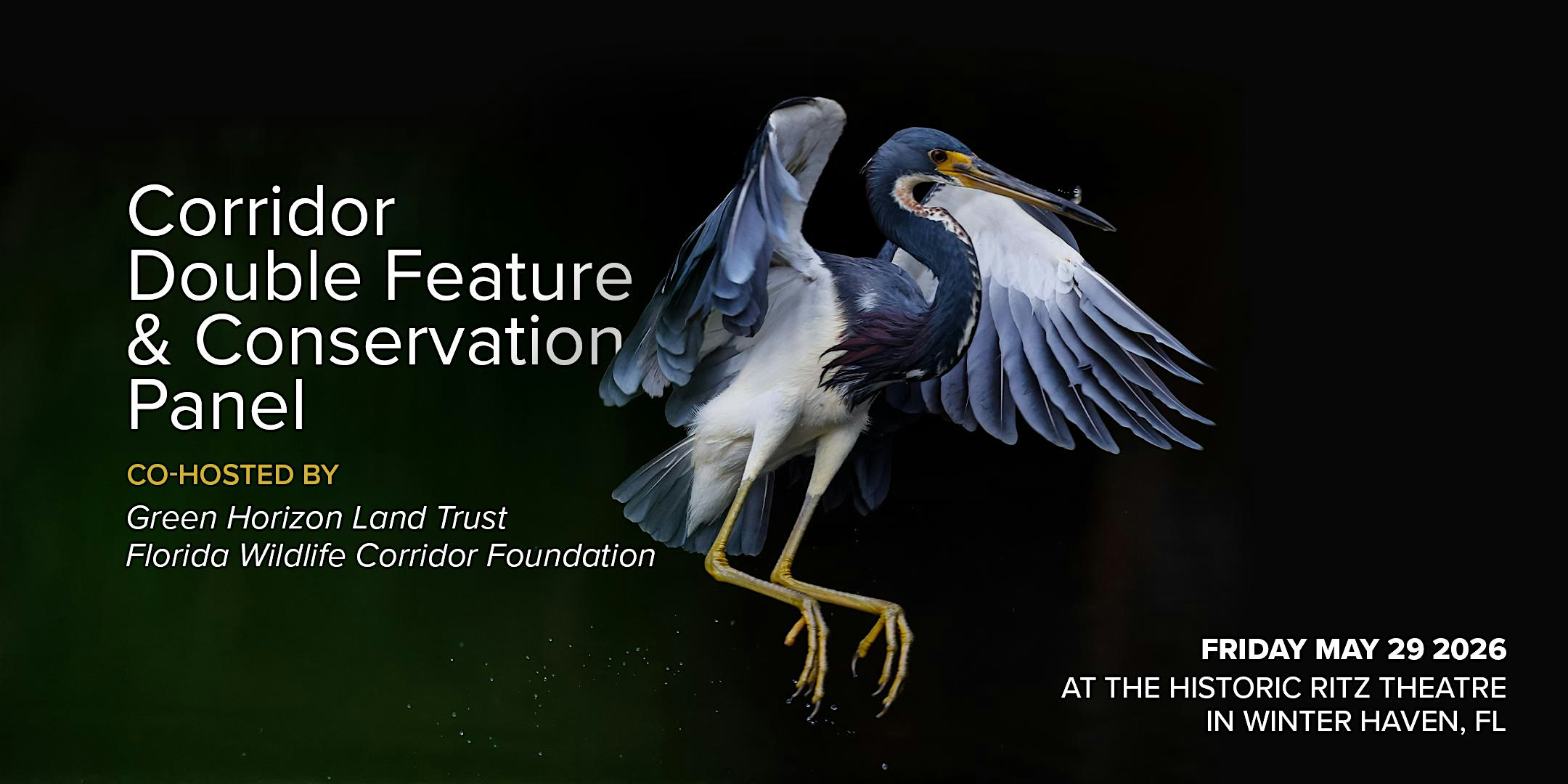 Florida Wildlife Corridor Double Feature & Conservation Panel | Historic Ritz Theatre, Inc