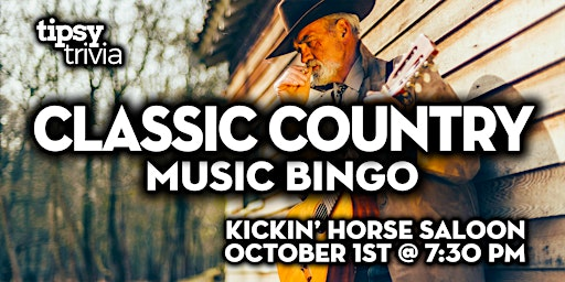 Fort McMurray: Kickin' Horse - Classic Country Music Bingo - Oct 1, 7:30pm | Kickin Horse Saloon