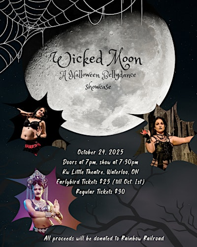 Wicked Moon - Halloween Belly Dance Showcase 2026 | Kitchener-Waterloo Little Theatre