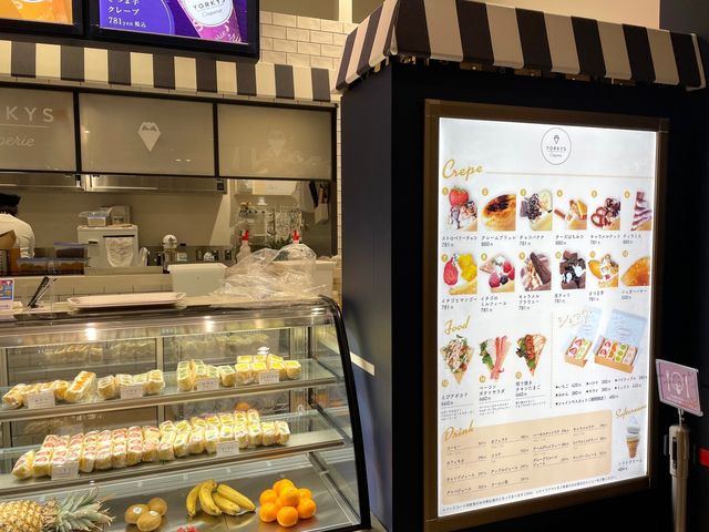 名古屋🧁大阪で人気のクレープ店がついに名古屋に！！👏【YORKYS Creperie 名古屋店】