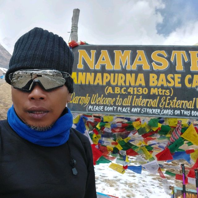 trekking to Annapurna base camp