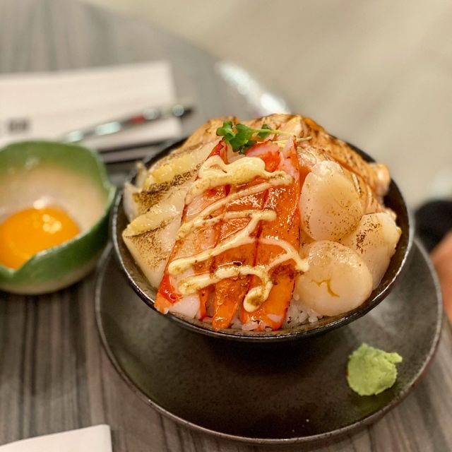 Little pricey but instaworthy donburi 