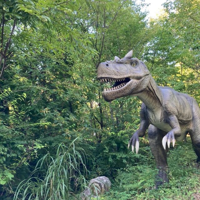 福井県の恐竜博物館