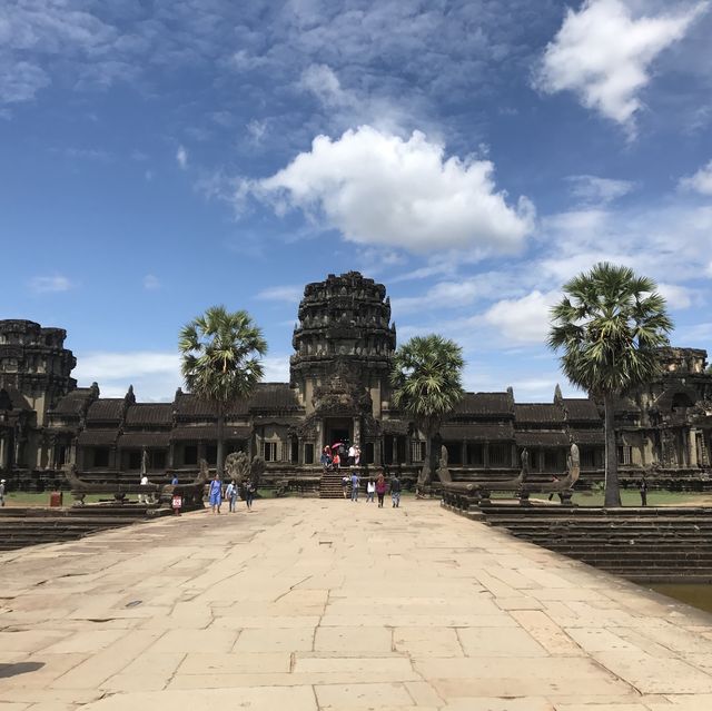 Traveling back in time at Angkor Wat