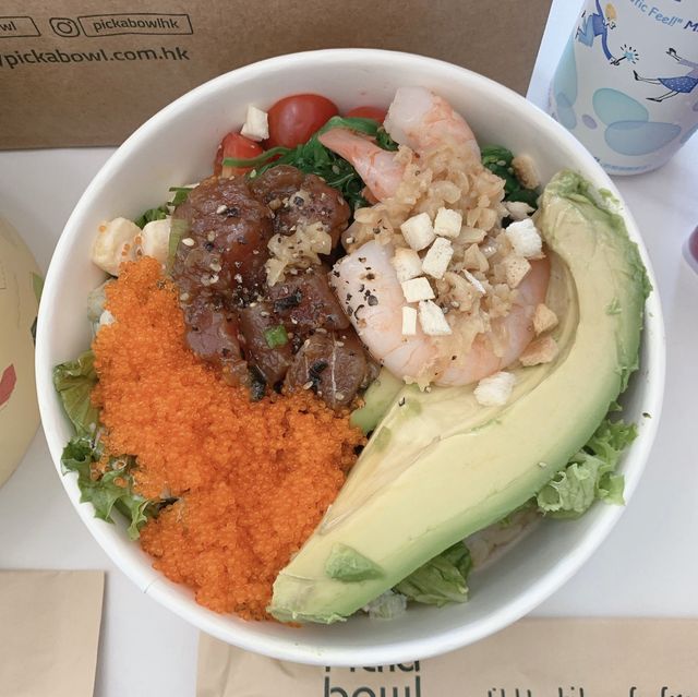 健康輕食之選🥗荃灣色彩繽紛夏威夷蓋飯🐟
