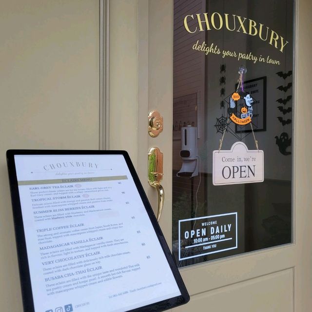 CHOUXBURY คาเฟ่เอแคลร์แสนอร่อย ย่านนิมมาน