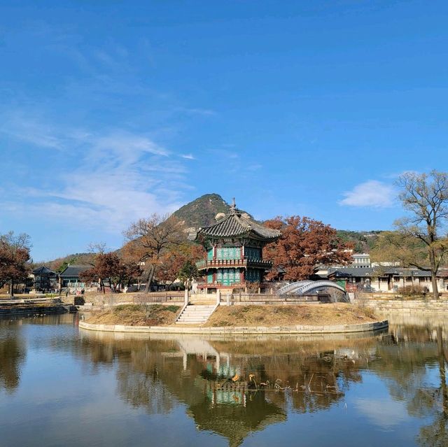 경복궁 향원정과 주변 건물들💕