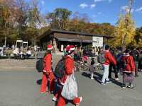『大阪城公園』の『噴水広場』周辺