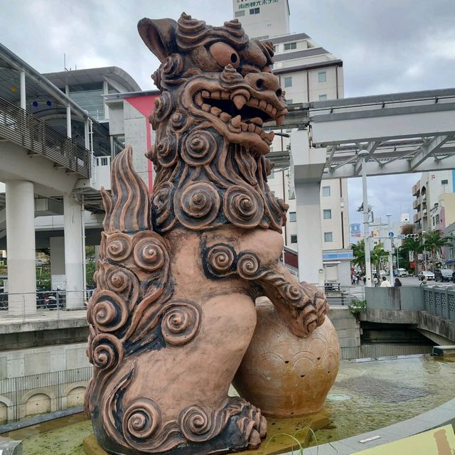 沖縄旅行 さいおん ふうシーサー