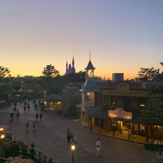 クリスマスの東京ディズニーランド