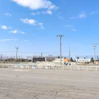 冬の帯広競馬場