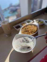 享受維港景色 房內慢慢嘆早餐🥣