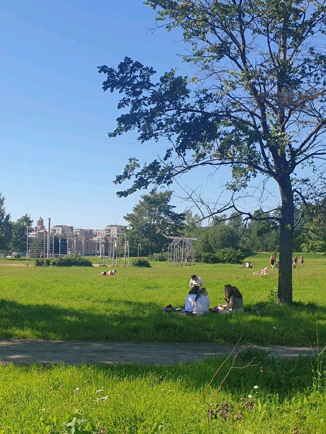 미국 영화에 자주 나오는 하이틴st 공원! 상트페테르부르크 공원