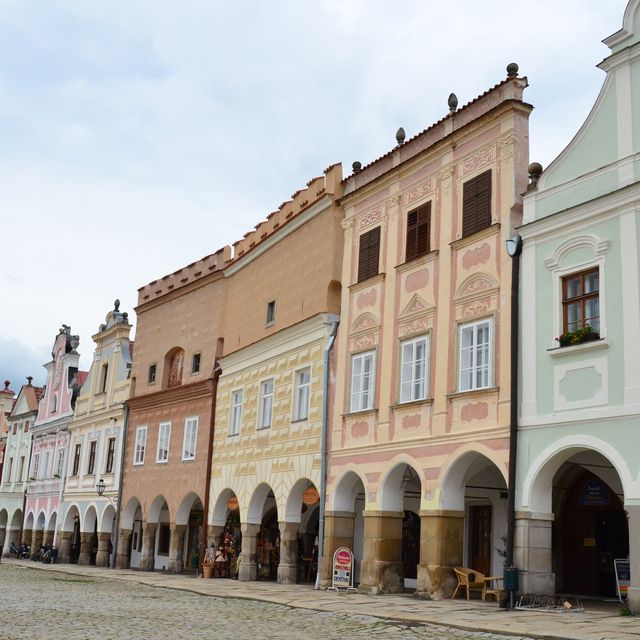 捷克Telč🔶 彩色童話小鎮
