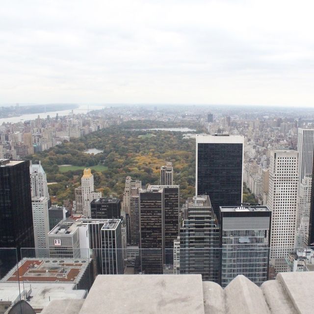 뉴욕 전망대 중 최고인 "록펠러 센터 전망대 Top of the Rock"