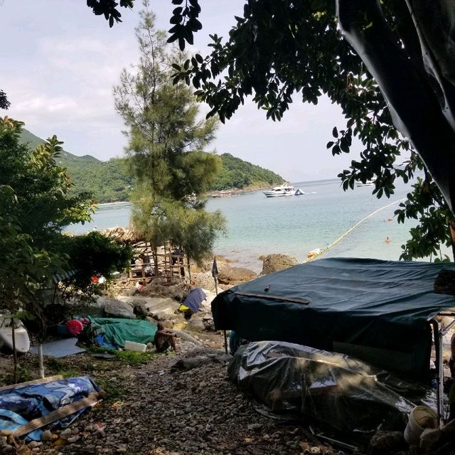 清水灣 第二灘 海水清澈的 沙灘