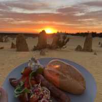 Sunset in the dunes + BBQ 🌅🇦🇺