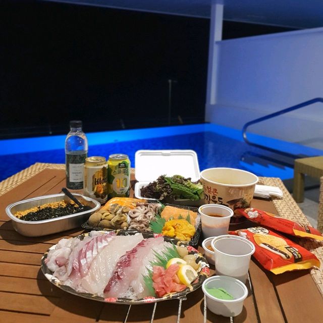정동진 비치크루즈 프라이빗 인피니티풀빌라🌊겨울에 가도 좋은곳💙