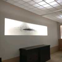 杢の抄の館内アート
