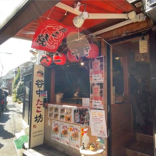 【たこ焼きといか焼き/谷中銀座商店街】東京都/台東区
