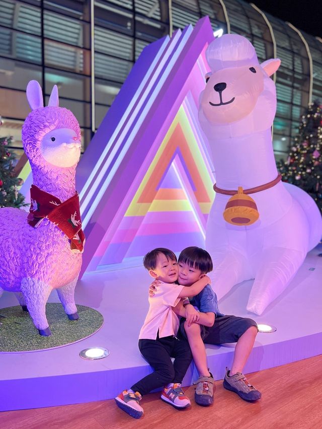 鬧市中的浪漫營地 草泥馬相伴