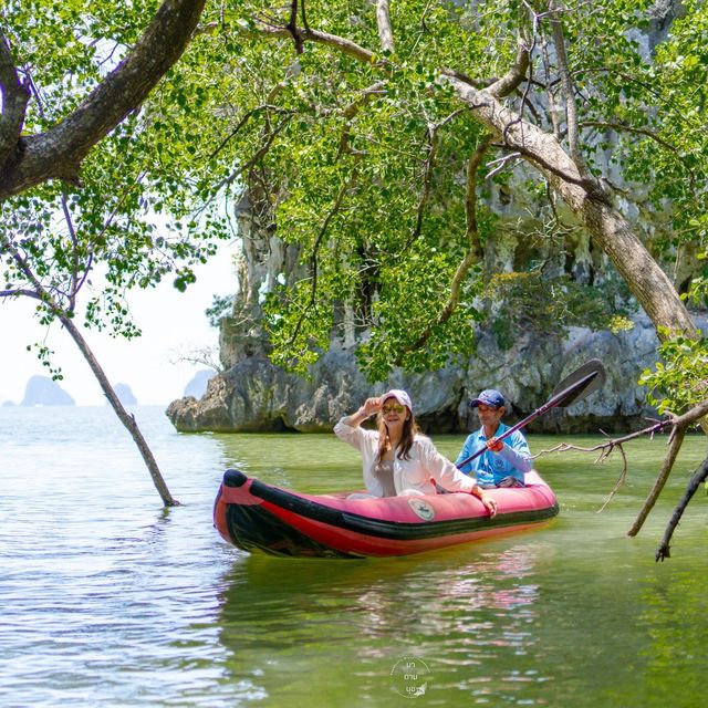 หนีร้อนเที่ยวอ่าวพังงา ล่องเรือไม้แบบส่วนตัว