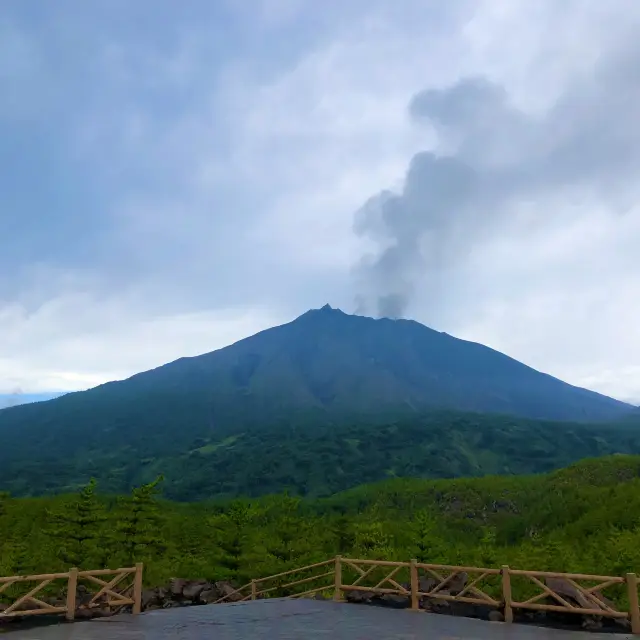 桜島に初上陸してきたよ😳