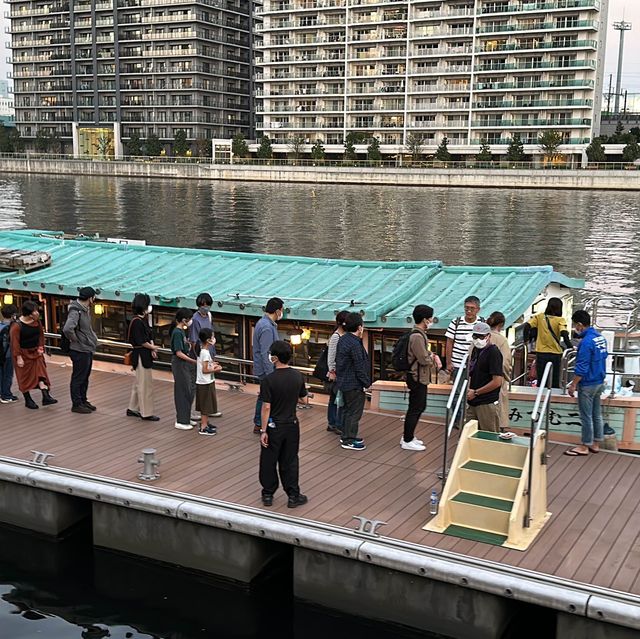夕焼けの品川クルーズ