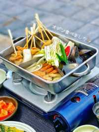 【釜山・多大浦】夕日の名所🧡雰囲気満点の海岸屋台で韓国料理🇰🇷