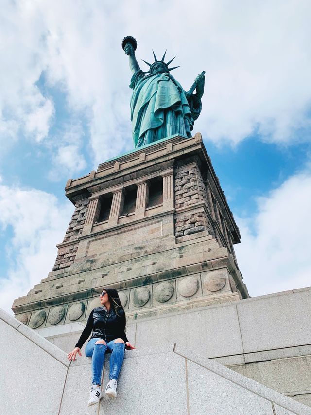 High view - Statue of Liberty 🗽 New York 