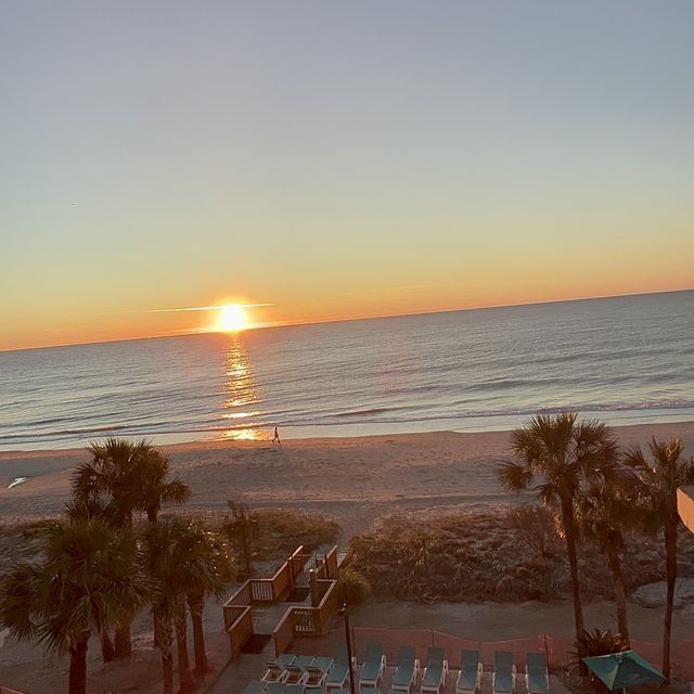 Sunrise at Myrtle Beach 🏝️☀️