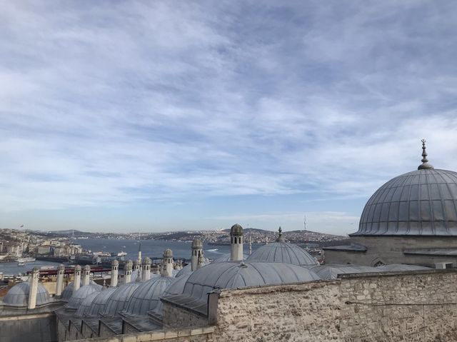 great panorama view of Istanbul 