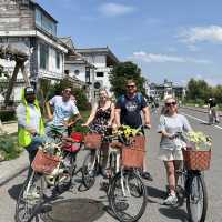 Cycle around the romantic streets of Dali