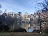 Madrid's Crystal Palace in Retiro Park.