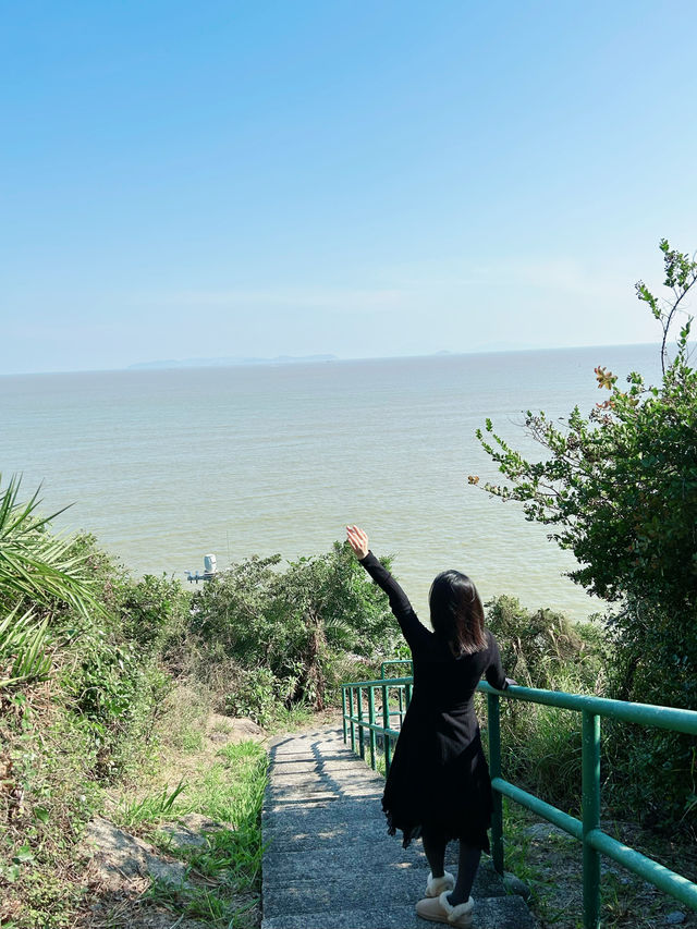 Macau's seaside path leading to a hidden paradise is so pleasant 🌳 Attached with a map.