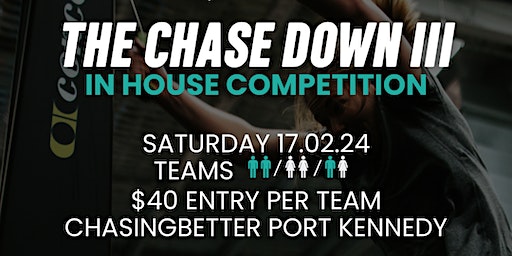 The Chase Down III | ChasingBetter Port Kennedy