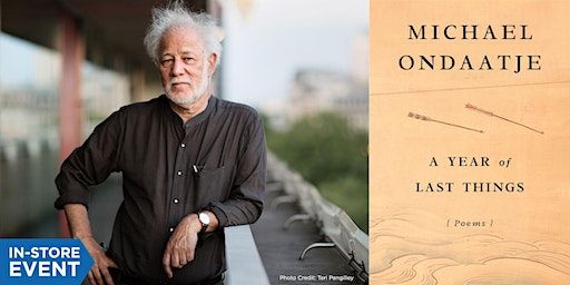 MICHAEL ONDAATJE | Copperfield's Books Petaluma