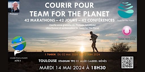 Courir pour Team for the Planet - Toulouse | Stadium TFC