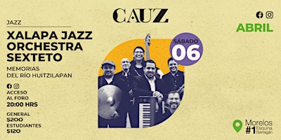 Xalapa Jazz Orchestra: memorias del río Huitzilapan | Cauz | Foro & Librería
