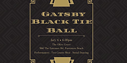 Central Coast Salsa Black Tie Ball - Great Gatsby | 960 The Entrance Rd