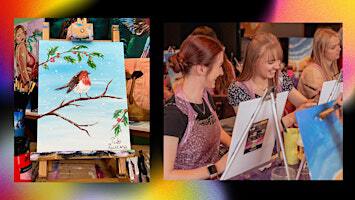 Pub Painting - Lion Hotel & Restaurant, Worksop -paint the Robin! | Lion Hotel & Restaurant