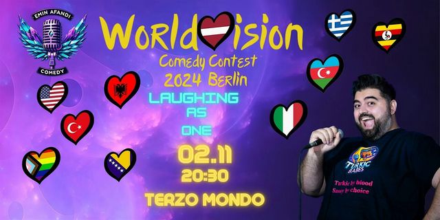 WorldVision Comedy Contest 02.11.2024 Berlin | Terzo Mondo