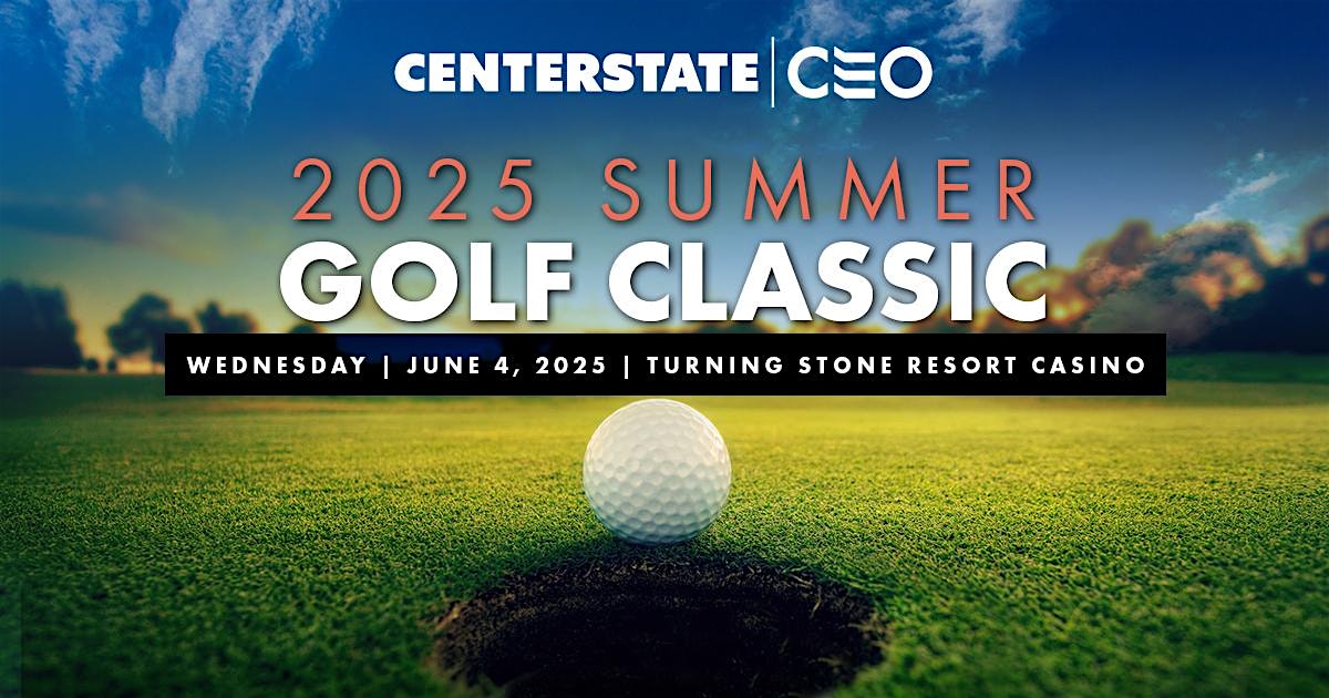 2025 CenterState CEO Summer Golf Classic | Turning Stone Resort Casino