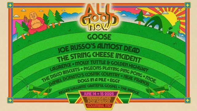 All Good Now 2-Day Pass 2025 (Columbia) | Merriweather Post Pavilion