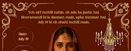 Heeramandi Shaam e-Mehfil | Grand Victorian Convention Centre